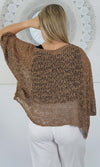 Rayon Knitted Poncho, More Colours