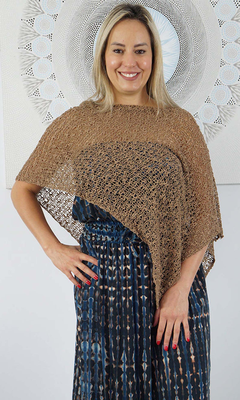 Rayon Knitted Shawl, More Colours