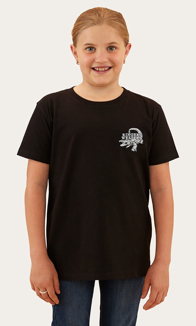 Kids Classic Fit Salty T-Shirt Black