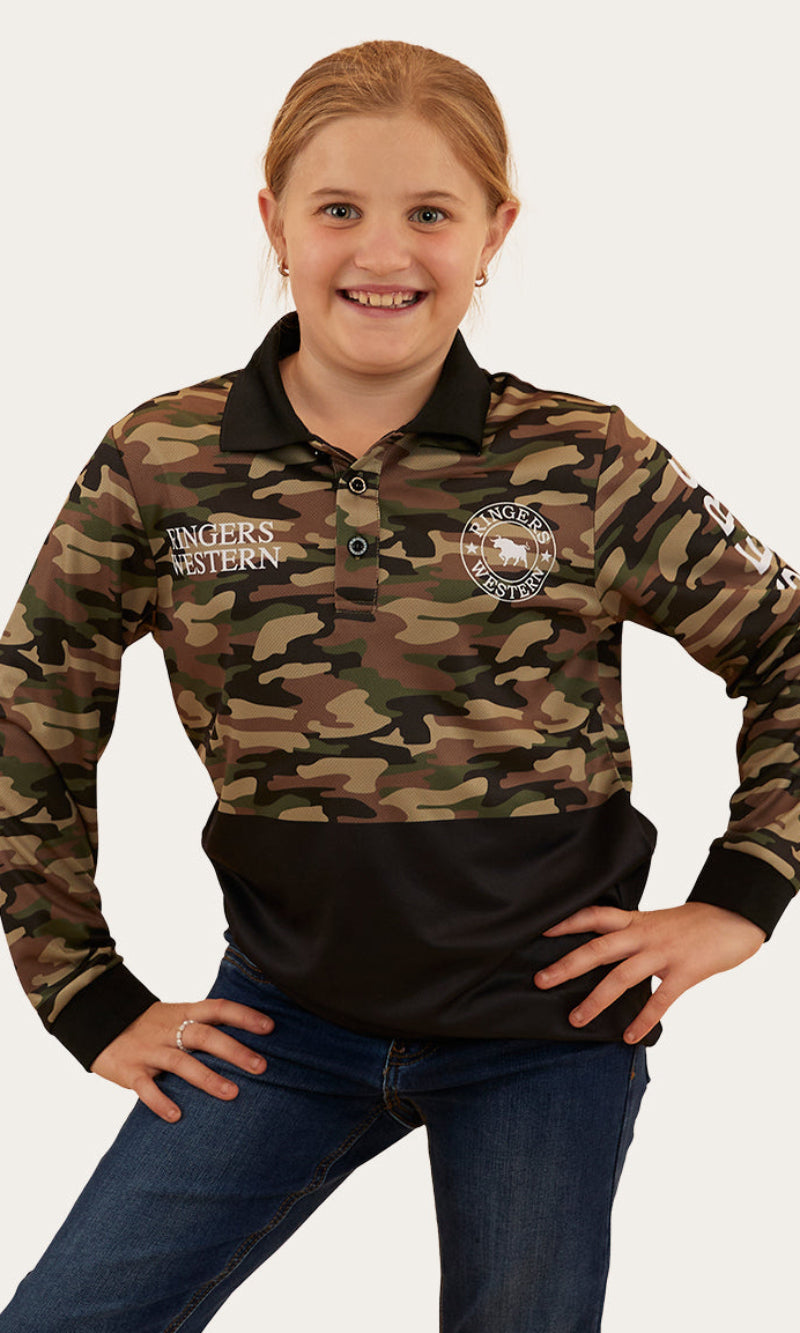 Kids Halls Creek Fishing Jersey, More Colours