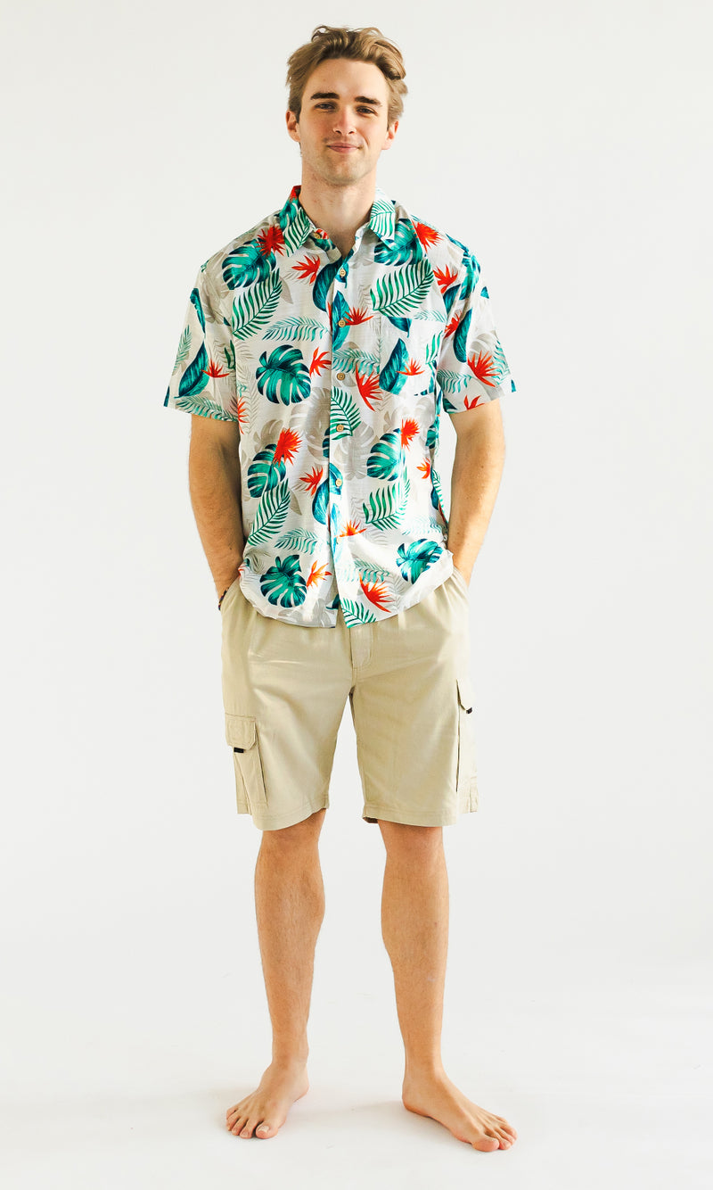 Bamboo Men's Shirt Tahiti