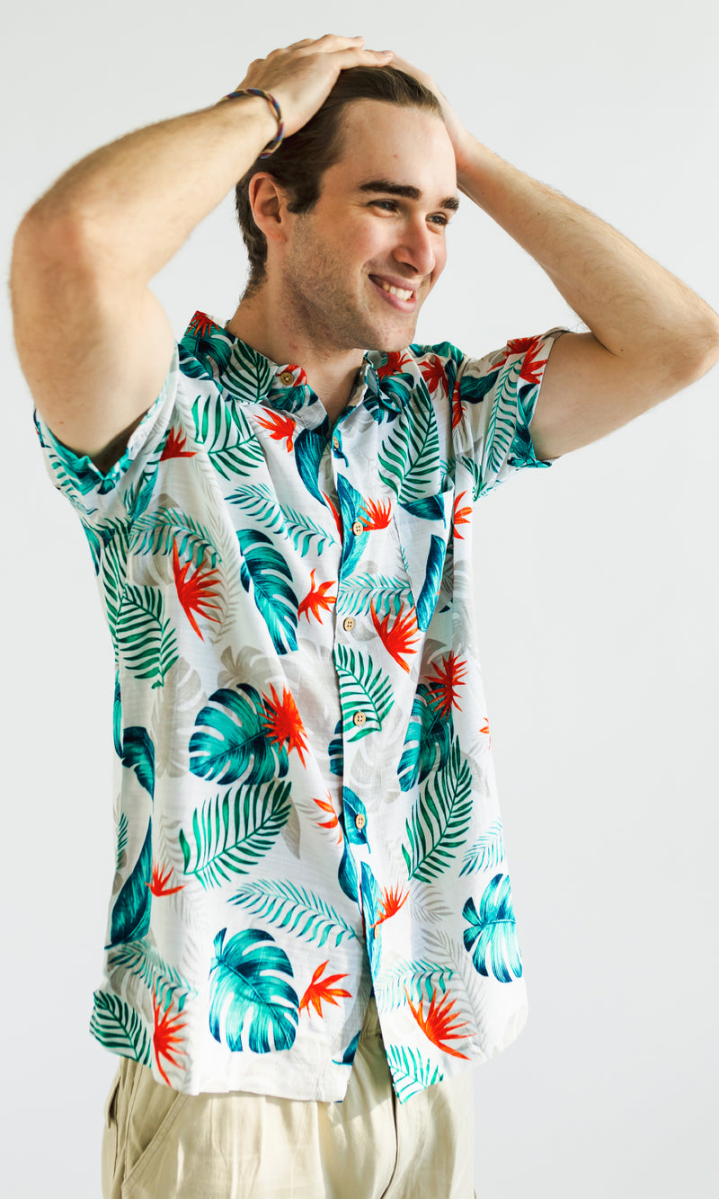 Bamboo Men's Shirt Tahiti