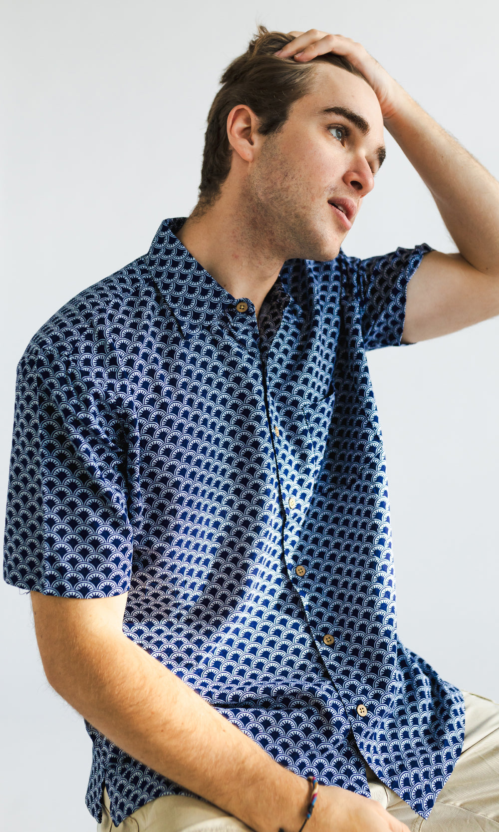 Bamboo Men's Shirt Marrakesh