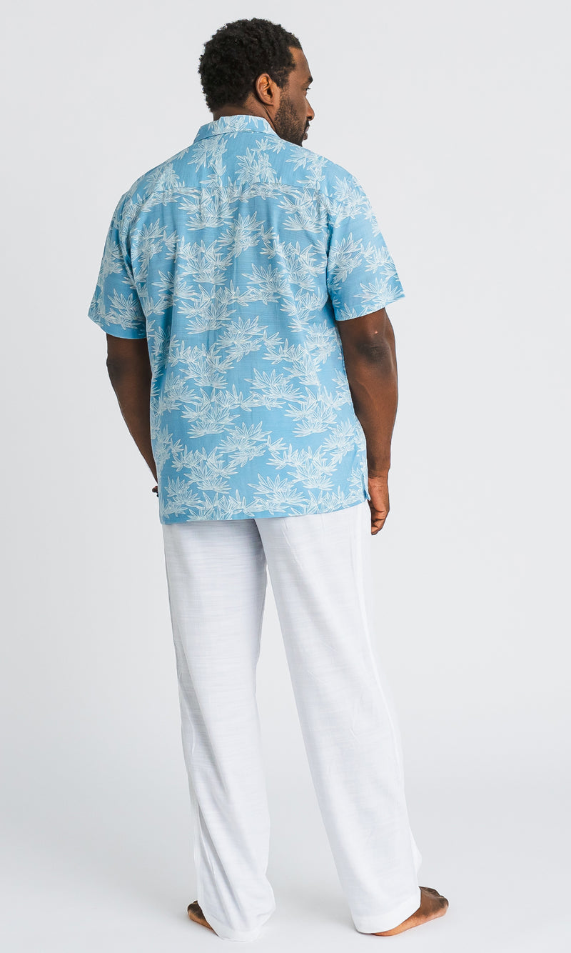 Bamboo Men's Shirt Bamboo Leaf