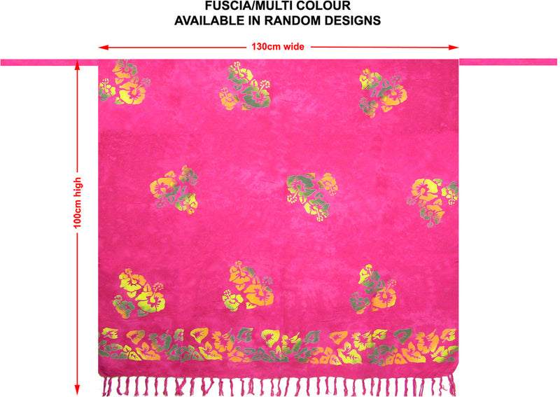 Rayon Sarong Long Bikini Ties Batik, More Colours