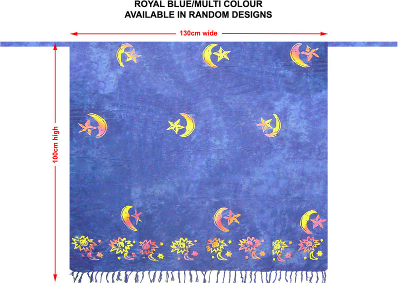 Rayon Sarong Long Bikini Ties Batik, More Colours