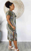 Rayon Dress Leo Tapestry, More Colours
