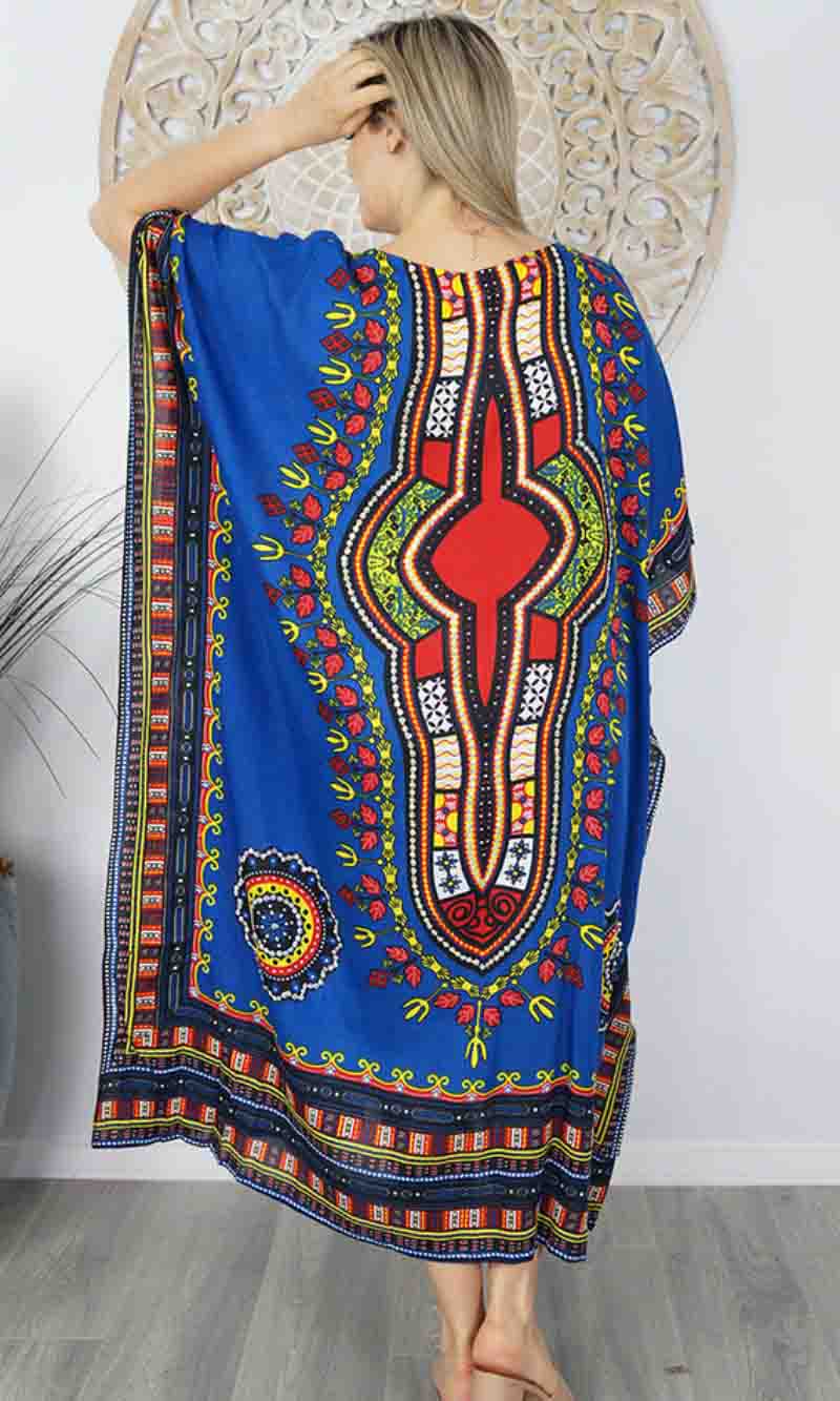 Rayon Kaftan Long Bling Inca, More Colours