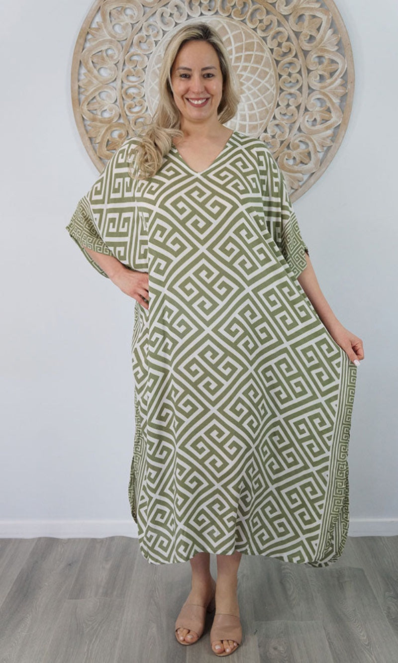 Rayon Kaftan Long Highlander, More Colours