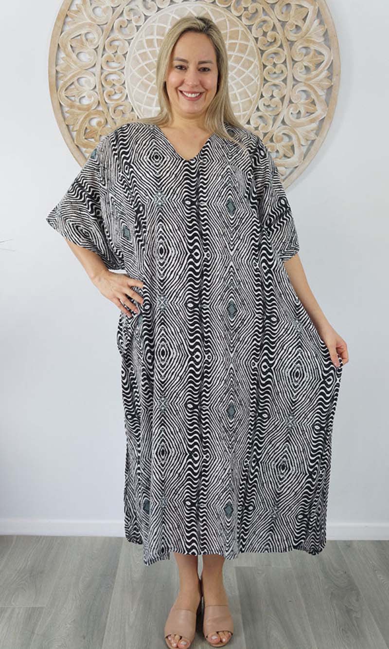 Rayon Kaftan Long Papua, More Colours