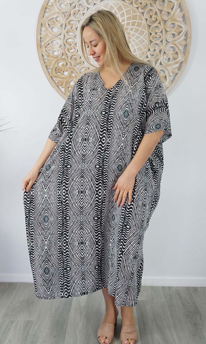 Rayon Kaftan Long Papua, More Colours