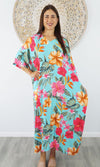 Rayon Premium Kaftan LongTropical Delights, More Colours