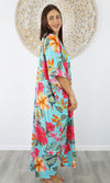 Rayon Premium Kaftan LongTropical Delights, More Colours