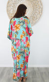 Rayon Premium Kaftan LongTropical Delights, More Colours