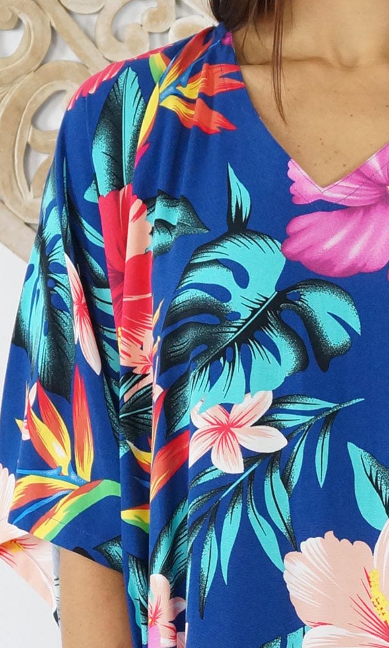 Rayon Premium Kaftan LongTropical Delights, More Colours