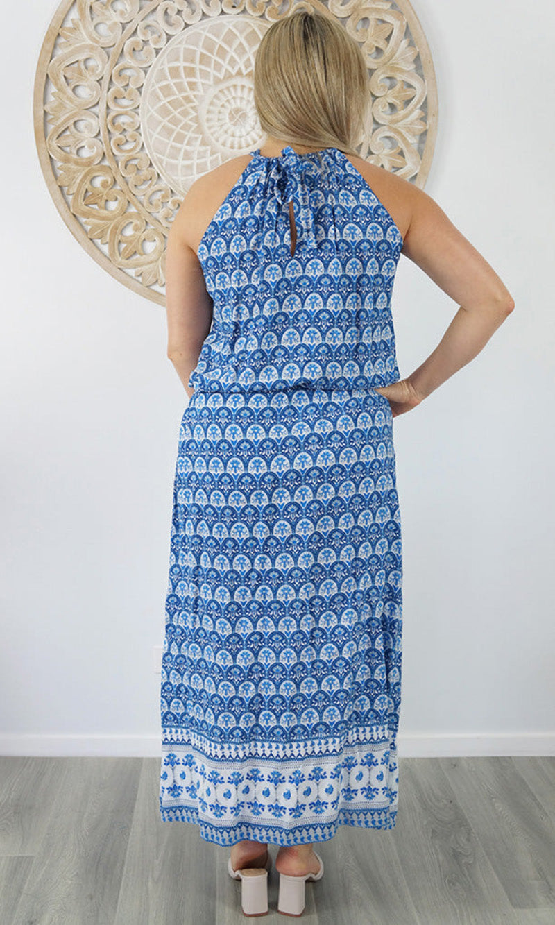 Rayon Dress Chloe Long Scallop, More Colours