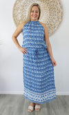 Rayon Dress Chloe Long Scallop, More Colours