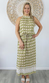 Rayon Dress Chloe Long Scallop, More Colours
