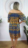 Rayon Dress Luna Flores, More Colours
