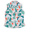 Bamboo Ladies Shirt Sleeveless Print, More Prints