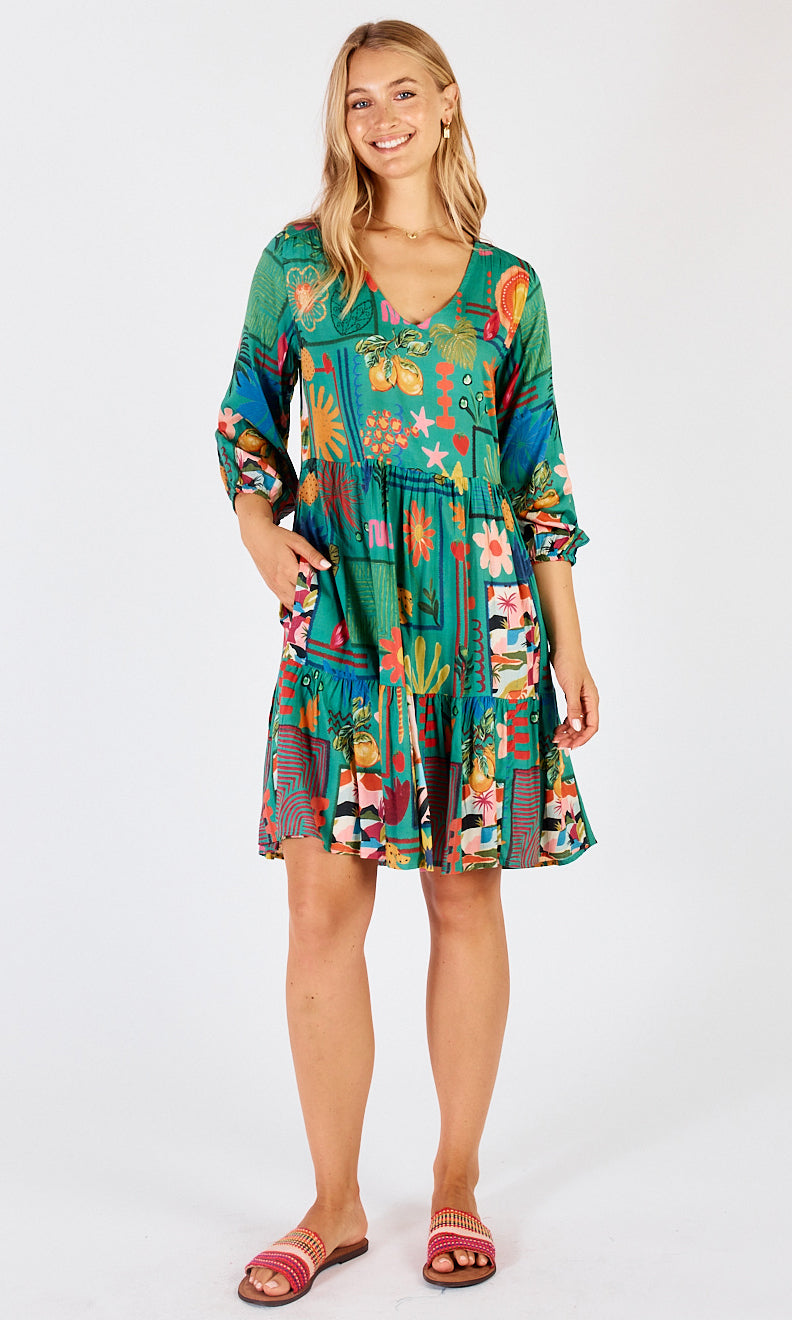 Rayon Dress Ellery, More Colours