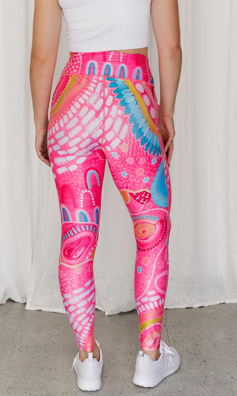 Aboriginal Art Adults Luxe Leggings Connection