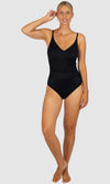 Rococco D-E Underwire One Piece Swimsuit Black