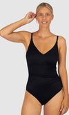 Rococco D-E Underwire One Piece Swimsuit Black