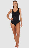 Rococco F-G Cup One Piece Swimsuit Nero