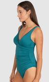 Rococco Plain E-F Cup One Piece Swimsuit