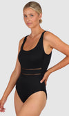 Rococco D-E Square Neck Underwire One Piece