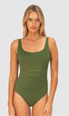 Rococco D-E Square Neck Underwire One Piece
