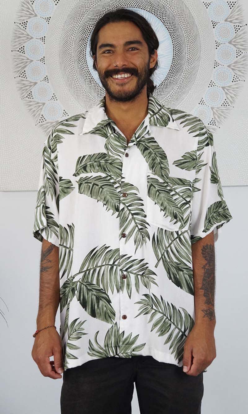 Rayon Hawaiian Shirt Maui