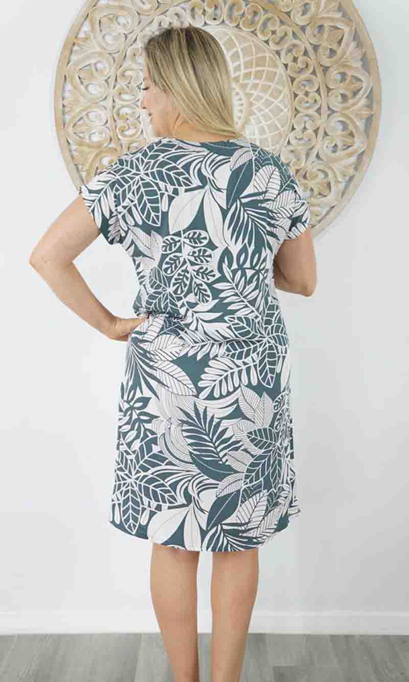 Rayon Dress Michelle Betelnut, More Colours