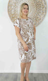 Rayon Dress Michelle Betelnut, More Colours