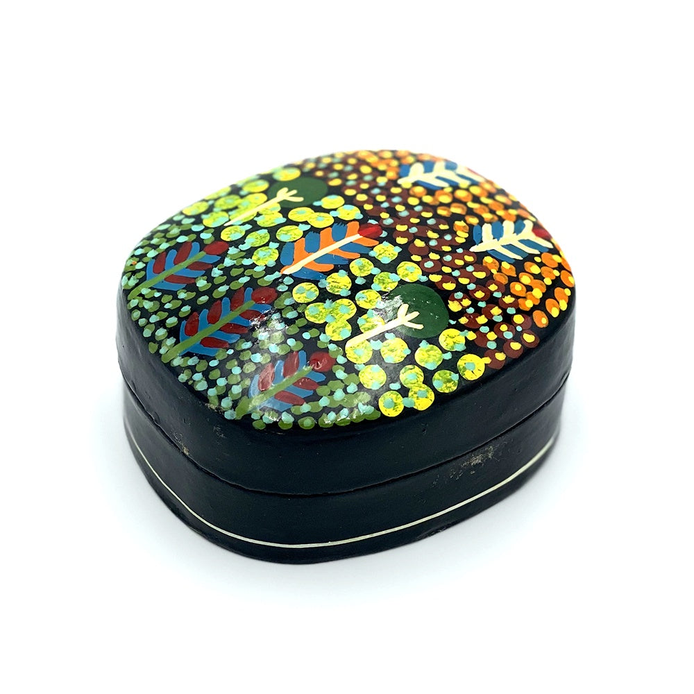 Aboriginal Art Medium Lacquer Box by Rosie Ross (2)