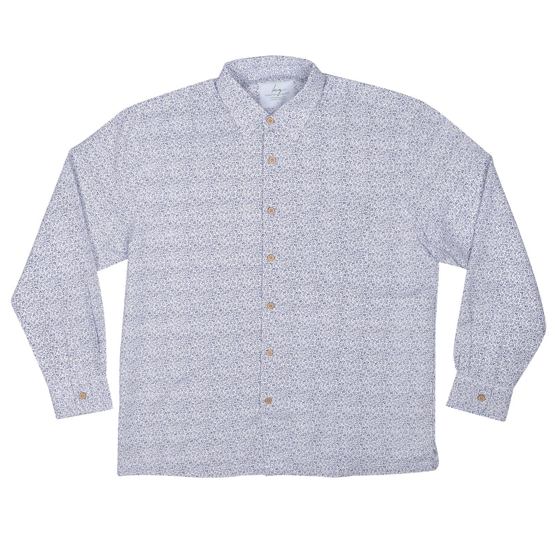 Bamboo Men's Shirt Long Sleeve Motif