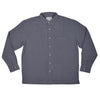 Bamboo Men's Shirt Long Sleeve Steel