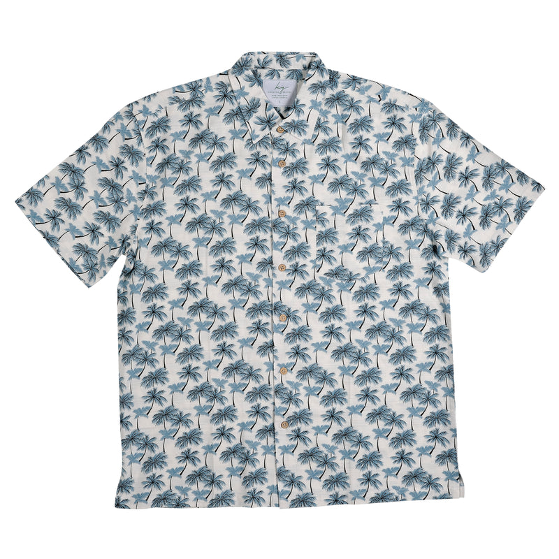 Bamboo Men's Shirt Paradise Palms