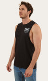 Eagle Mens Muscle Tank Black