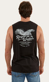 Eagle Mens Muscle Tank Black