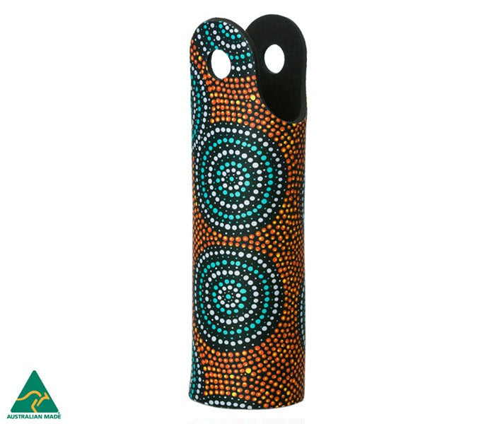 Aboriginal Art Bottle Holder Mickaela Lankin