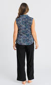 Bamboo Ladies Shirt Sleeveless Aboriginal Art, More Prints