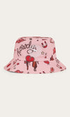 Mini Cowboy/Cowgirl Kids Reversible Bucket Hat, More Colours