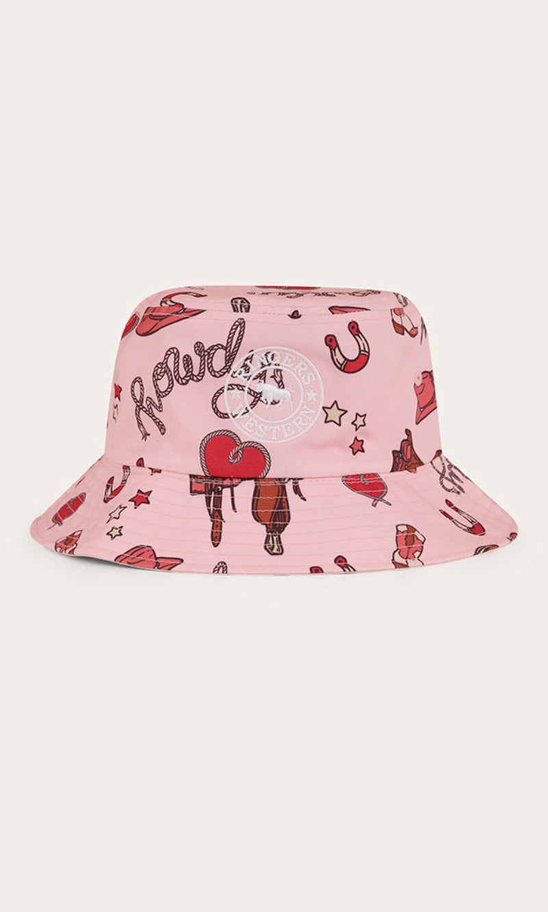 Mini Cowboy/Cowgirl Kids Reversible Bucket Hat, More Colours