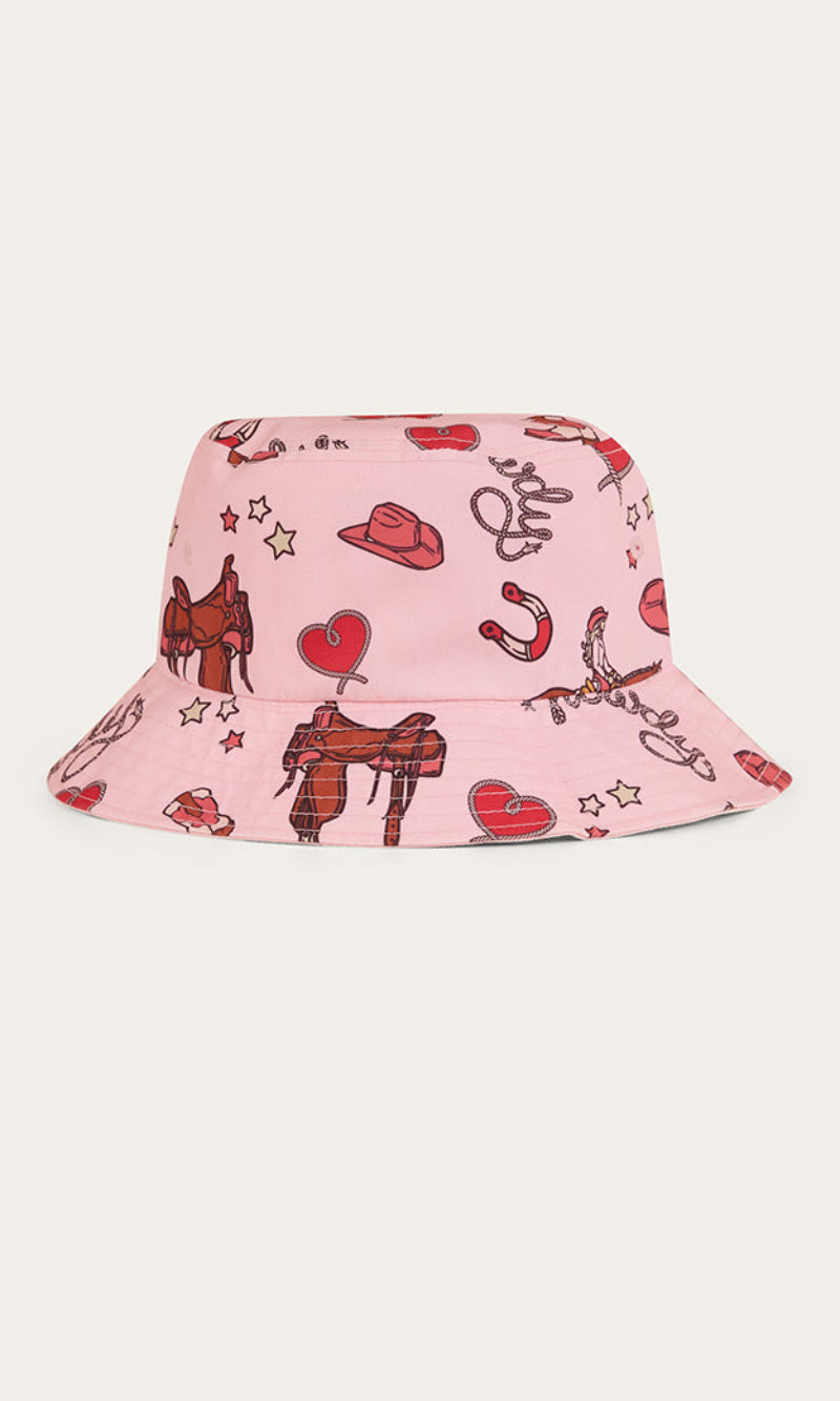Mini Cowboy/Cowgirl Kids Reversible Bucket Hat, More Colours