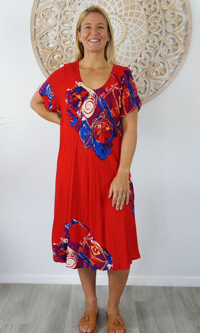 Rayon Dress Newport Cabarita, More Colours