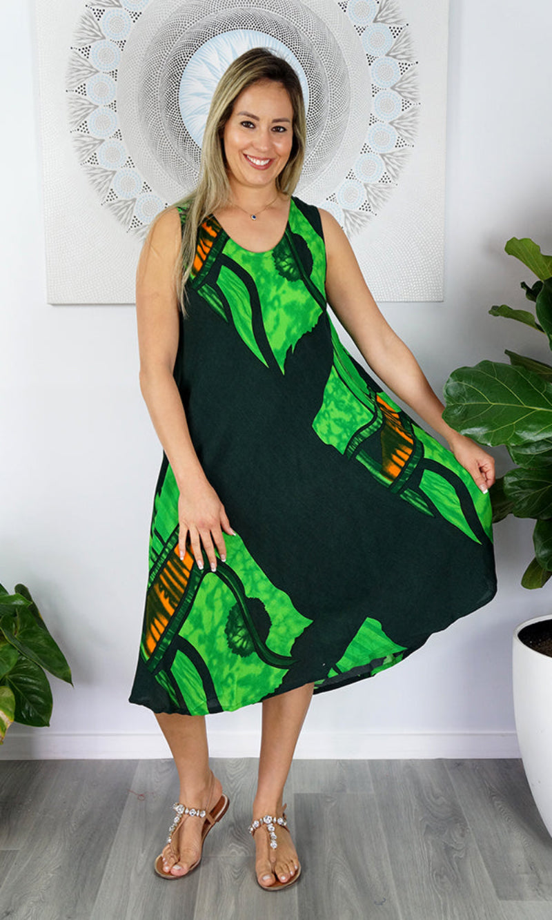 Rayon Dress Niche Vista, More Colours