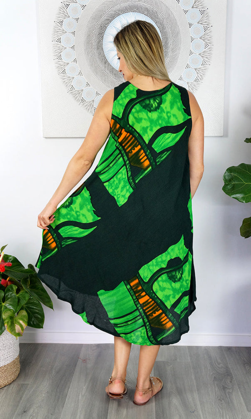 Rayon Dress Niche Vista, More Colours