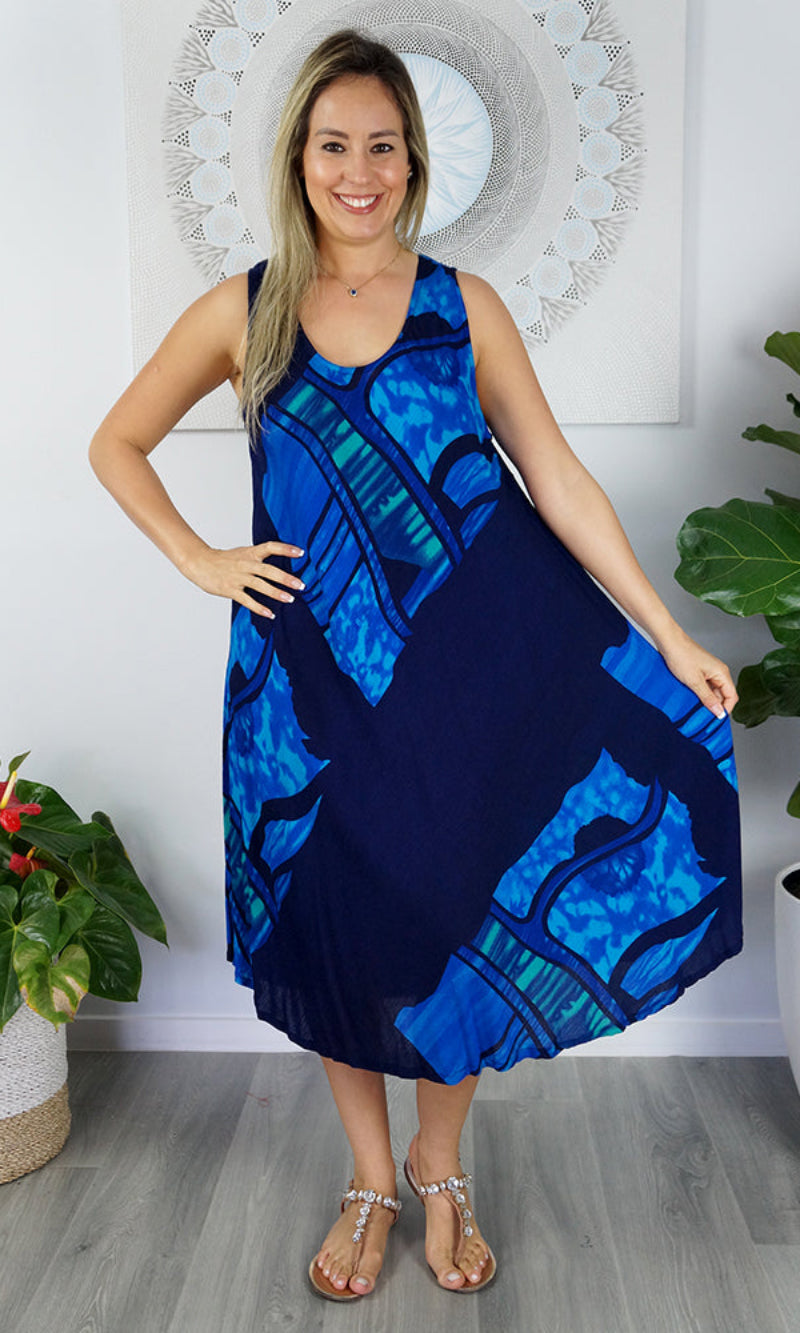 Rayon Dress Niche Vista, More Colours